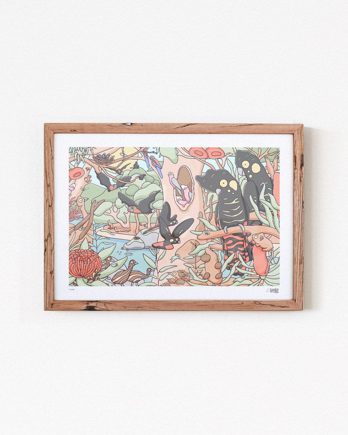 Earth Living Gallery Wall