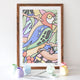 Rad Rosella Art Print