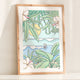Tropicana Print Trio