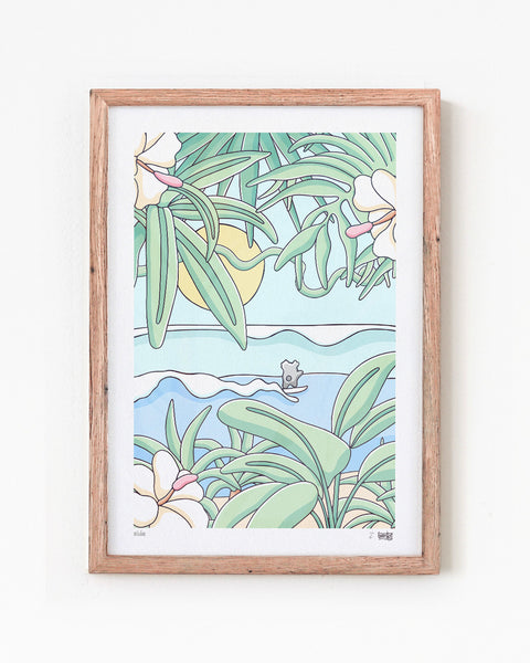 Surf Baby Gallery Wall