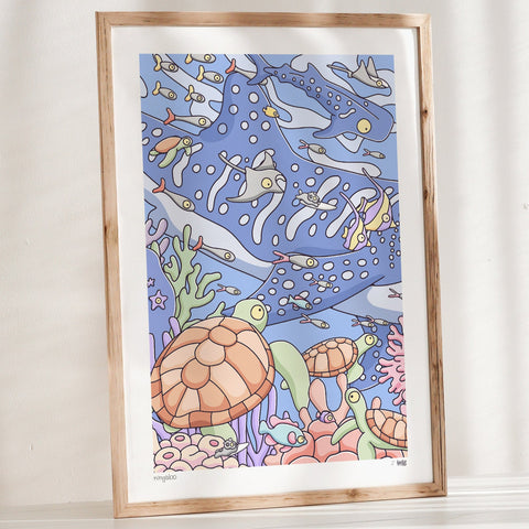 Saltwater Print Trio