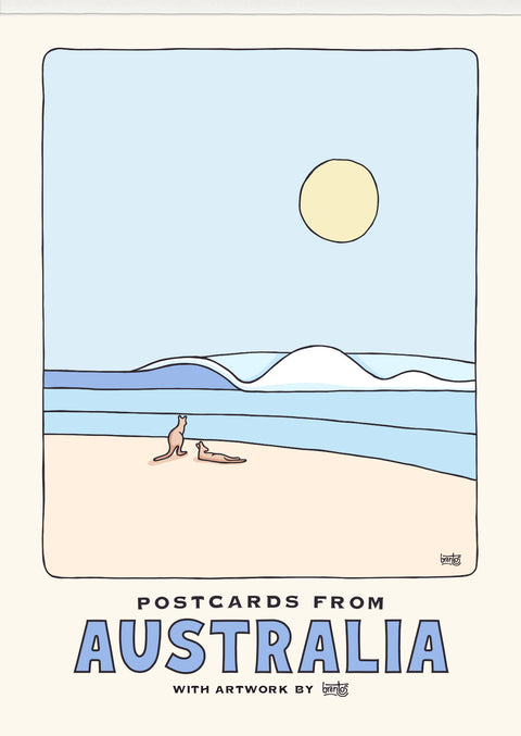 Australia Postcard Booklet (10 Postcards)