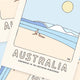 Australia Kangaroos Poster