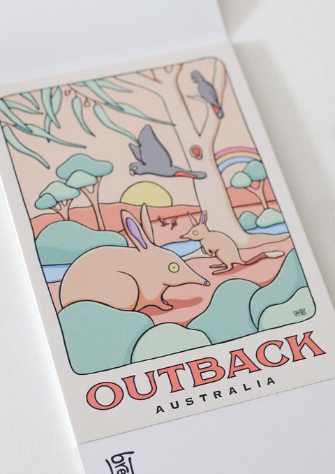 Australia Postcard Booklet (10 Postcards)