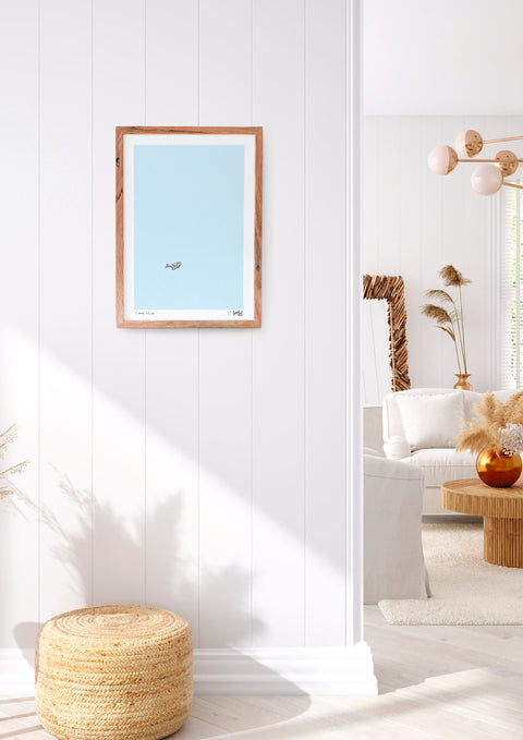 Little Whale Art Print