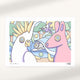 Bondi Mural Art Print