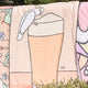 Frothy Cocky Jumbo Beach Towel