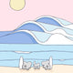 Create Your Own Surfing Koala Family Print
