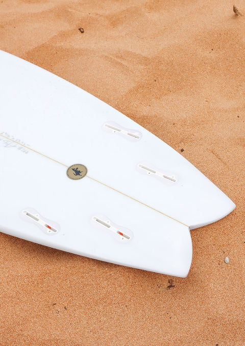 Yugen x Brentos Pastel Paradise 5'8 Quad Surfboard