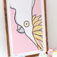Cockatoo Art Print