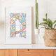 Psychedelic Cocky Art Print