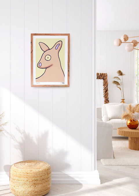 Kangaroo Art Print