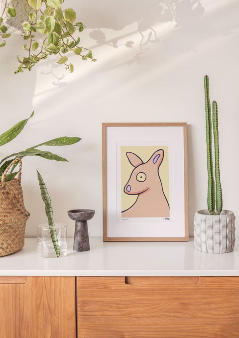 Kangaroo Art Print
