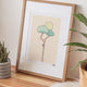 The Climb Koala Art Print