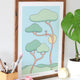 Home Amongst the Gum Trees Art Print