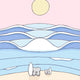 Create Your Own Surfing Koala Family Print