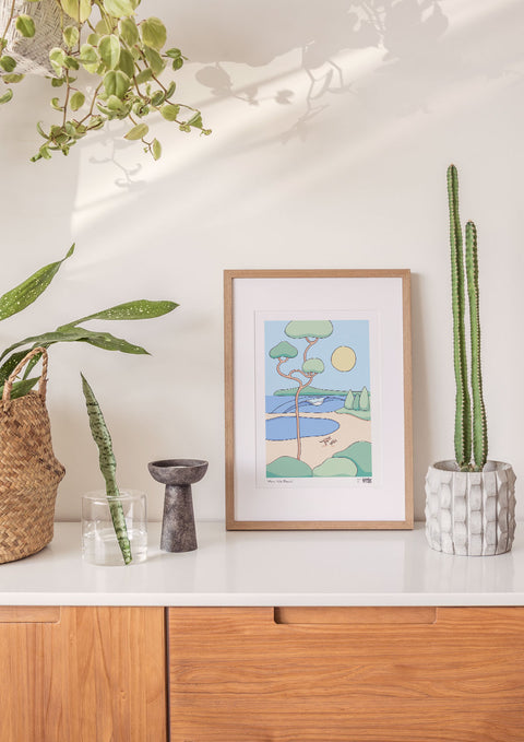 Mona Vale Beach Art Print