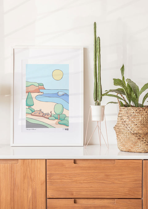 Newport Beach Art Print