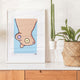 Possum Art Print