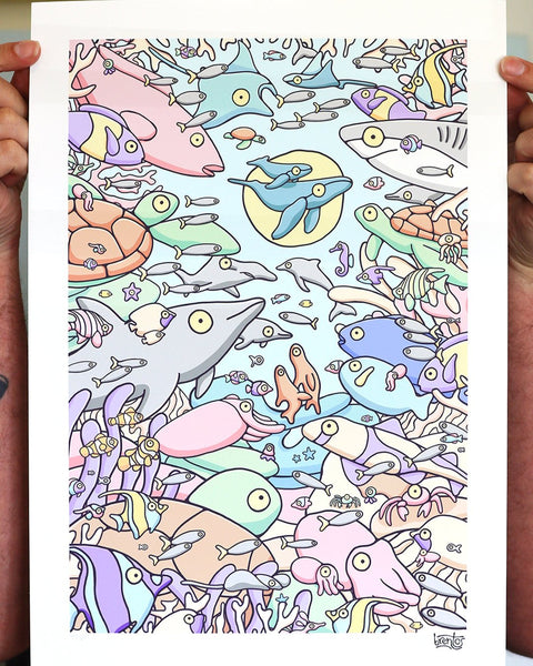 Reef Art Print