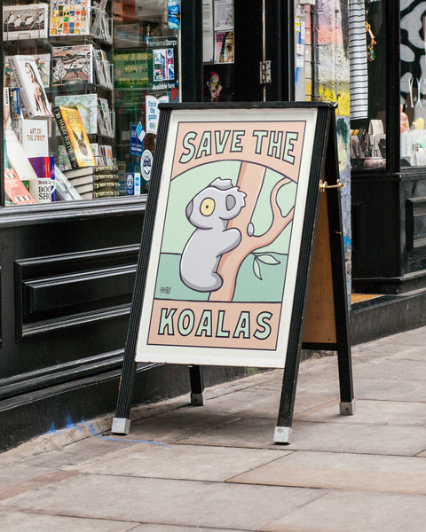 Save The Koalas Poster