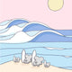 Create Your Own Surfing Koala Family Print