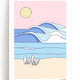 Two Surfer Koalas Art Print