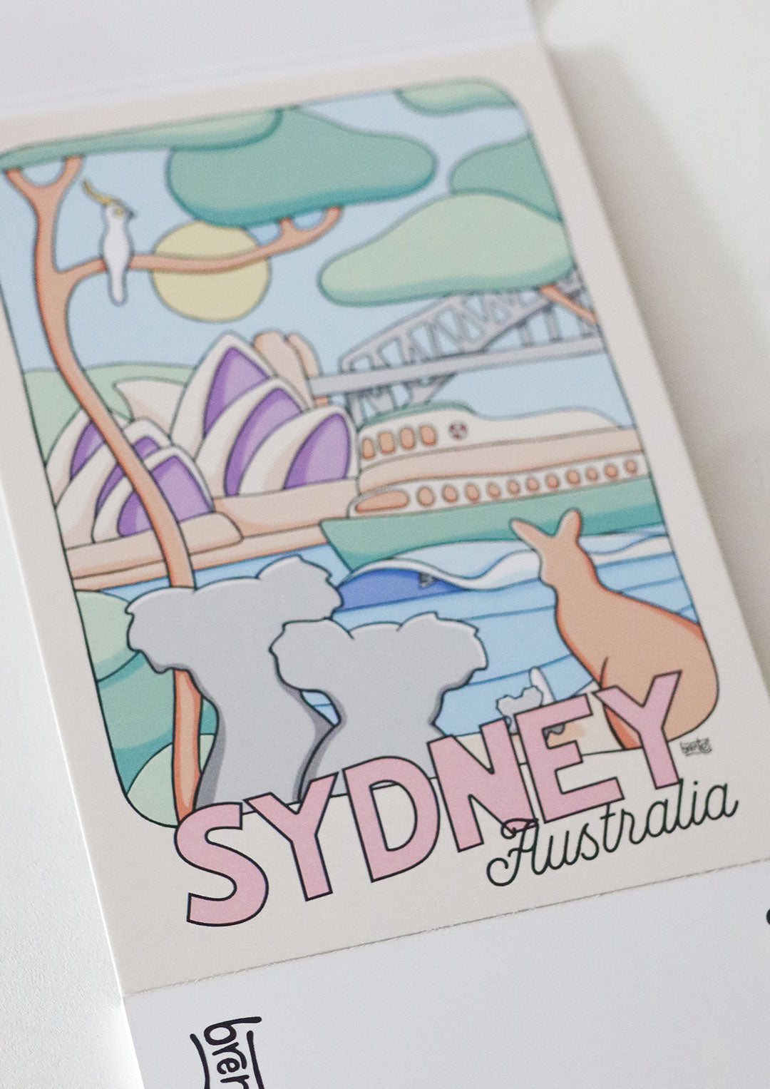 Australia Postcard Booklet (10 Postcards) - Brentos