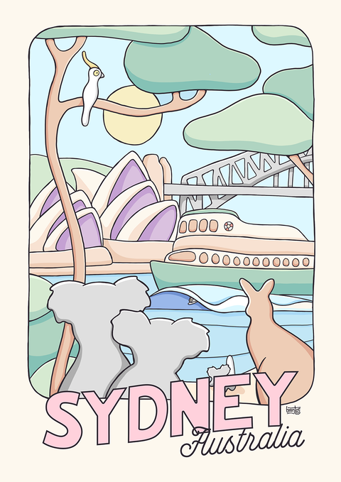 Sydney Australia Poster