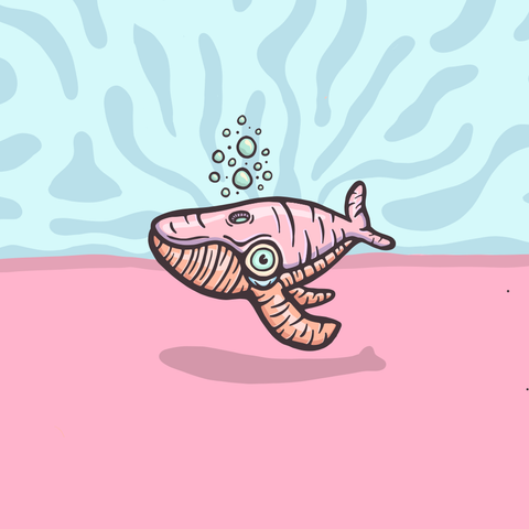 Willy the Wonderful Whale Limited Edition Art Print
